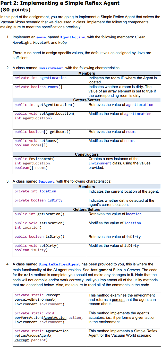 In this part of the assignment, you are going to | Chegg.com