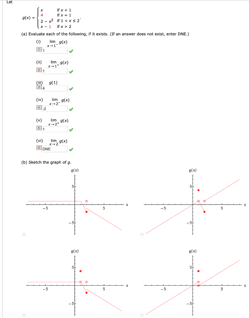 Solved Let if x