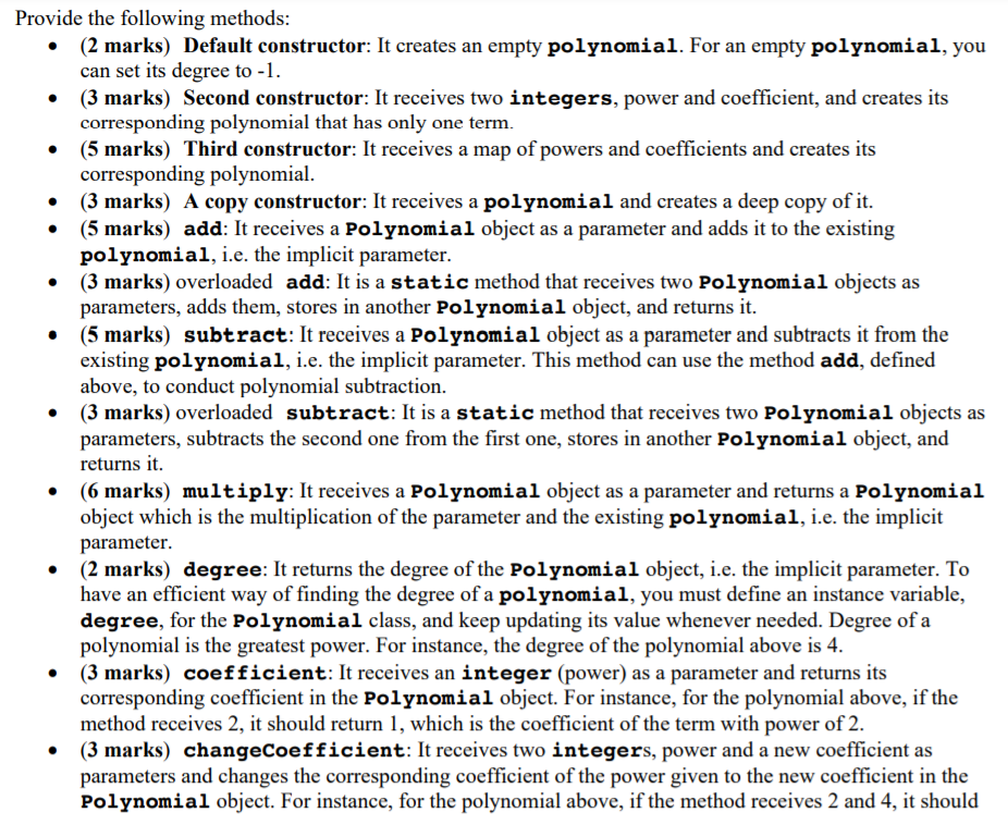 Solved A polynomial is an expression consisting of a | Chegg.com