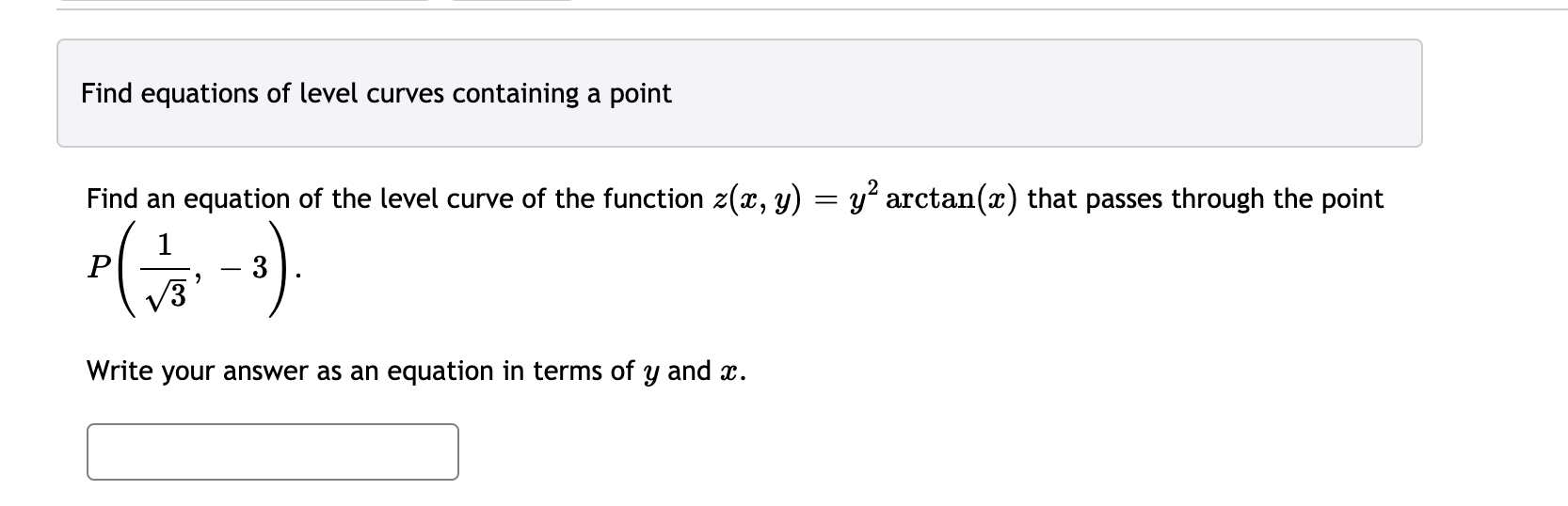 Solved Find Equations Of Level Curves Containing A Point Chegg Com