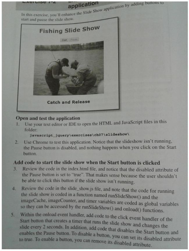 Solved application In this exercise, you'll enhance the | Chegg.com