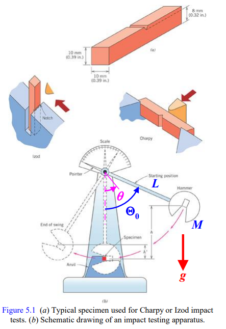 Solved Dynamic Analysis of Impact Test: Referring to Fig | Chegg.com