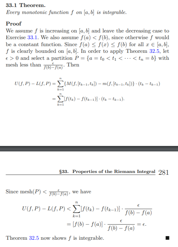 Solved 2 Read The Proof Of Theorem 33 1 For An Increasin Chegg Com