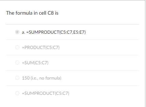 Use this information for the next 8 questions. The | Chegg.com