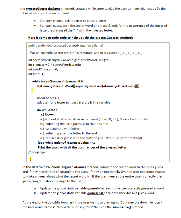 Solved JAVA please make comments so i can learn how to do | Chegg.com