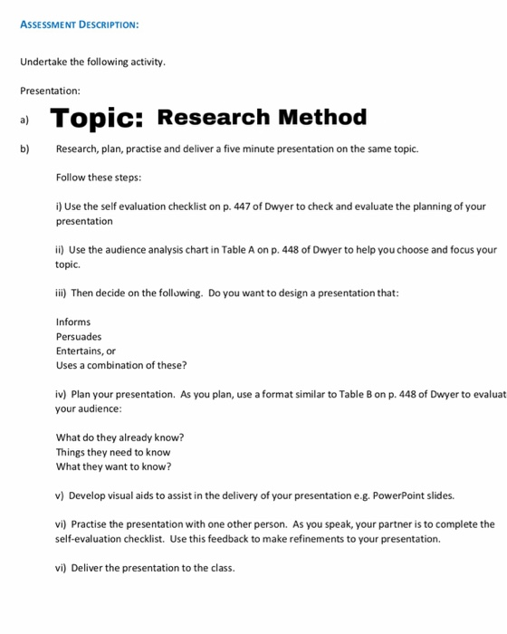 study of oral presentation of famous business leader pdf