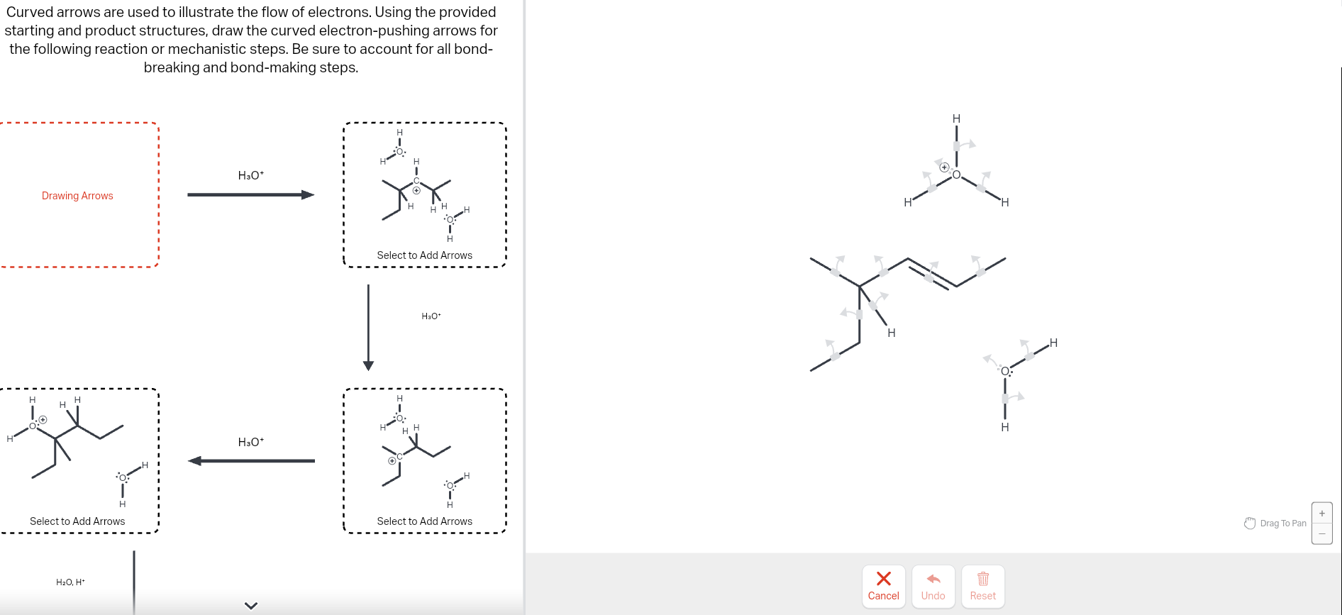 Solved Curved arrows are used to illustrate the flow of | Chegg.com