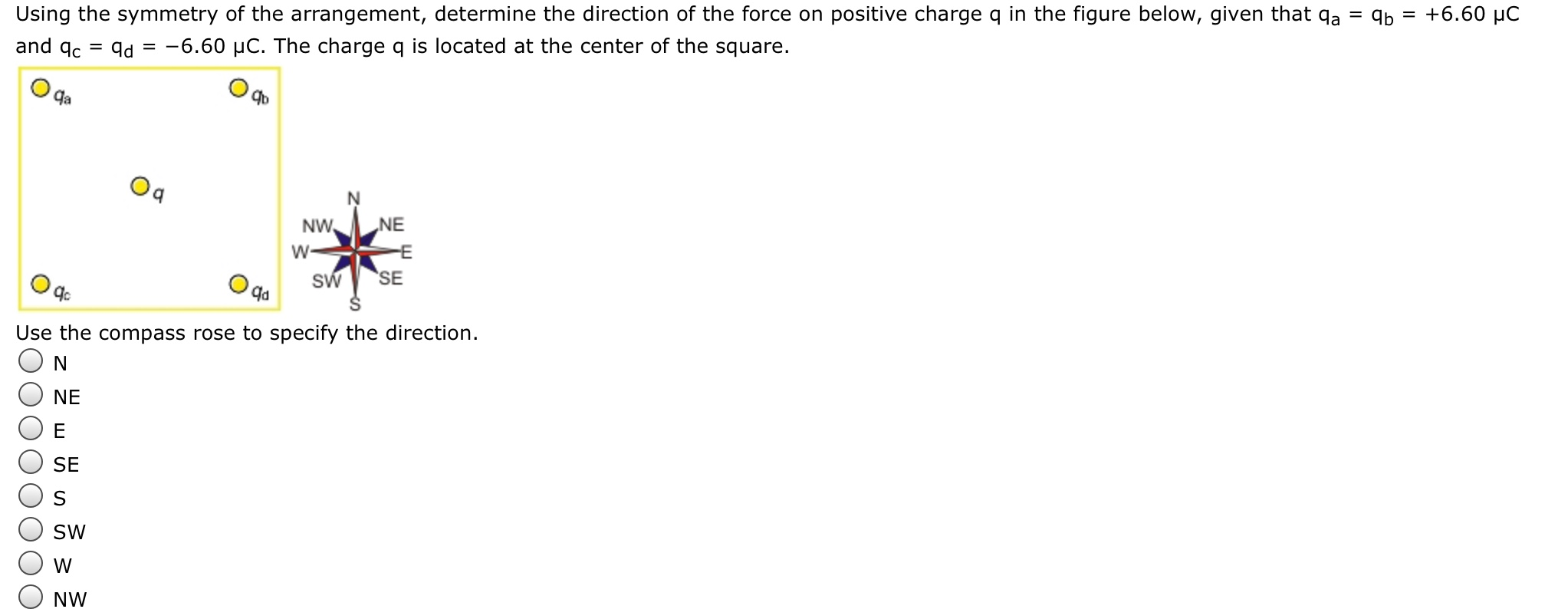Solved Calculate the magnitude of the force on the charge | Chegg.com
