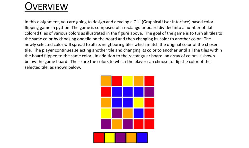 Solved OVERVIEW In this assignment, you are going to design | Chegg.com