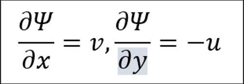 Solved which formula is correct for stream function?? both | Chegg.com