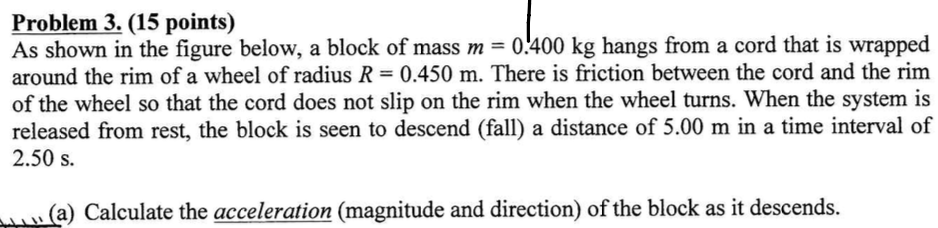 Solved Problem 3 15 Points As Shown In The Figure Below