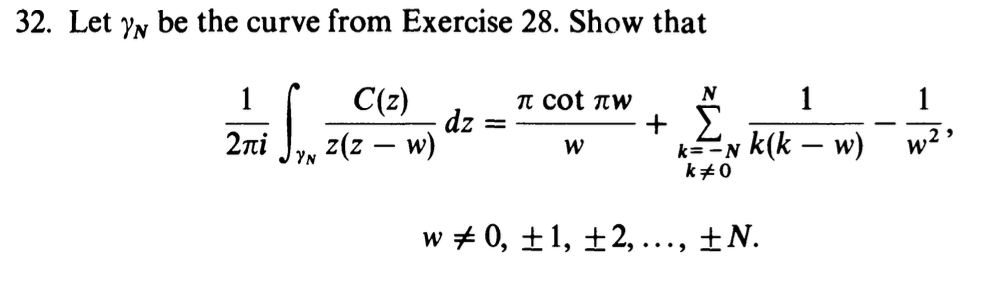 Let γN ﻿be the curve from Exercise 28 . ﻿Show | Chegg.com
