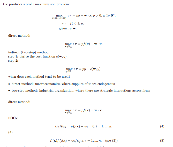 5 For The Following Production Function Y F 2 Chegg Com