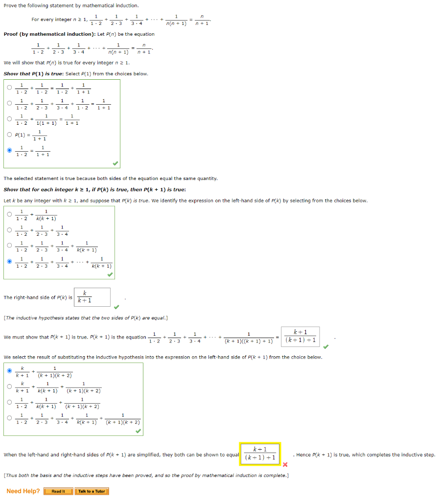 Solved Prove The Following Statement By Mathematical Chegg Com