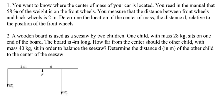 Solved Please answer question 1 ﻿and 2 ﻿with clear work and | Chegg.com