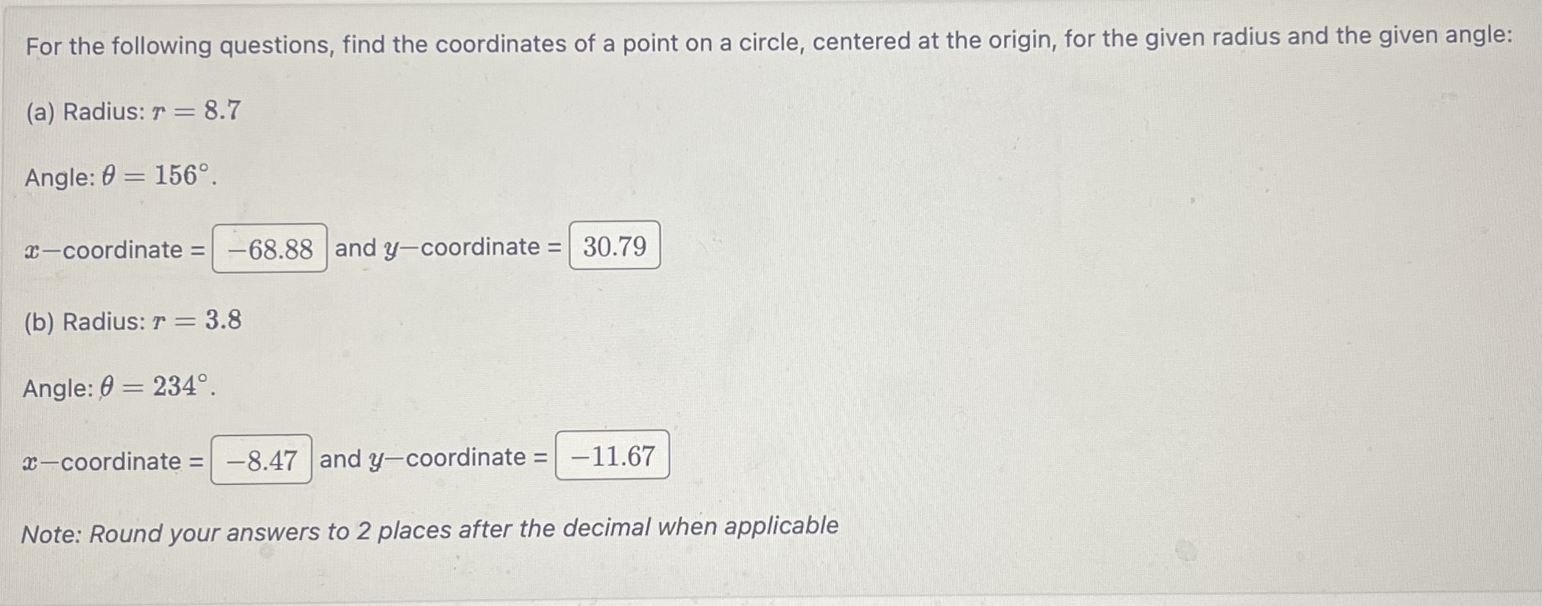 Having Trouble With My Math Assignment, How Would I | Chegg.com