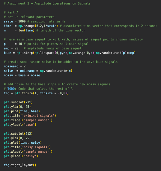 Solved In lab 2, assignment 2, you implemented a smoothing | Chegg.com