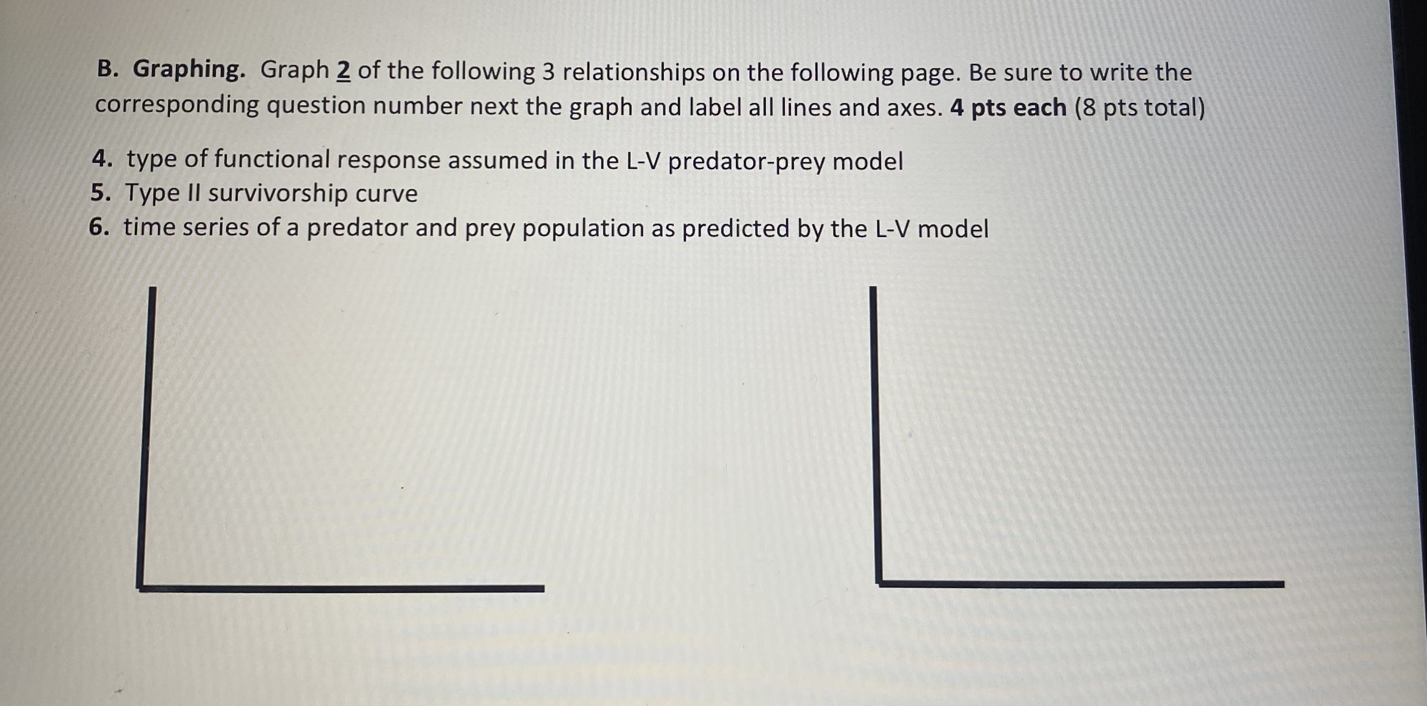 B. Graphing. Graph 2 Of The Following 3 Relationships | Chegg.com