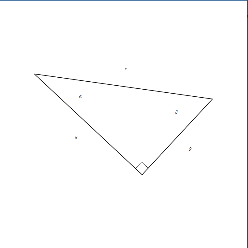 Solved Note: Triangle may not be drawn to scale. Round | Chegg.com