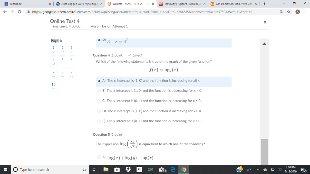 Solved F Facebook X X My Auto Logged Out Mygeorgia