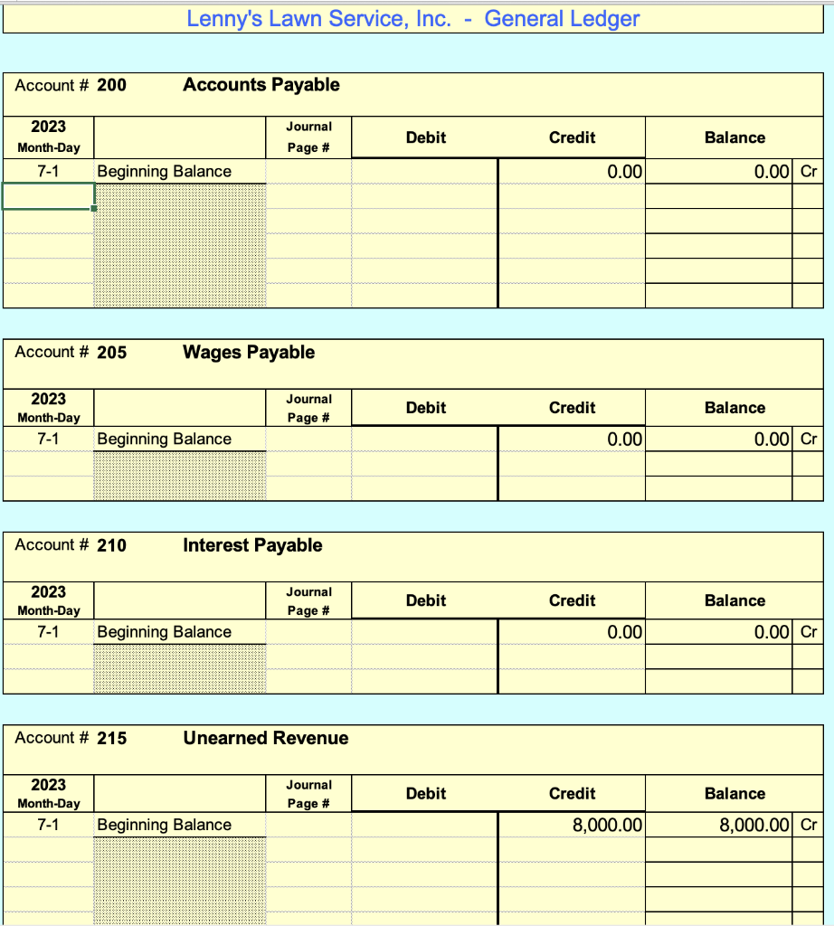 Solid Footing 15e Chapter 10 Accounting Cycle Project