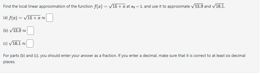 solved-find-the-local-linear-approximation-of-the-function-chegg