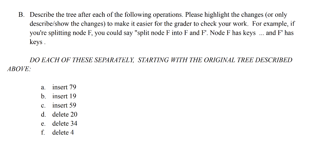 Solved Consider the following B+ tree. The structure is | Chegg.com