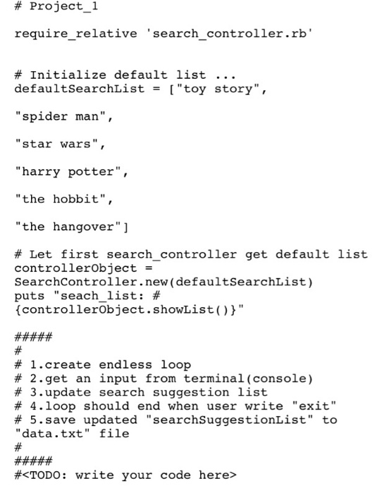 Solved Ruby Programming This problem is solving "most recent | Chegg.com
