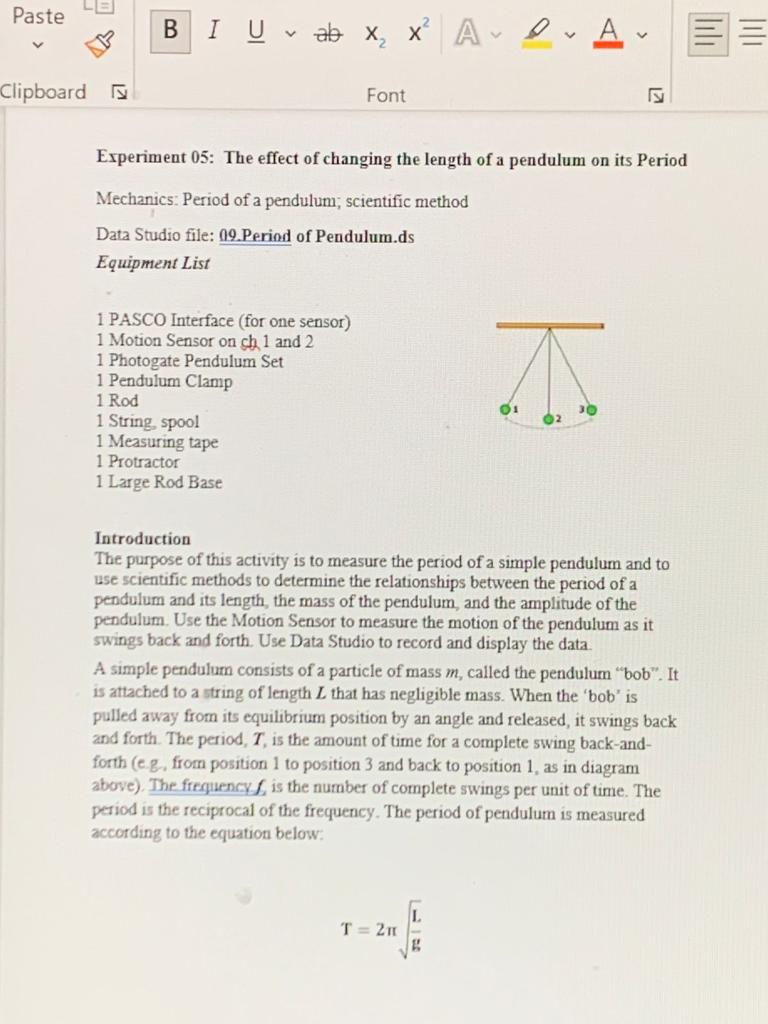 Solved Paste LE B I Uəb X, X Avo. Av Clipboard to Font 