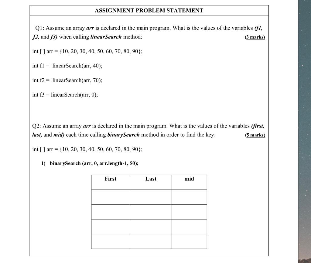 Solved Java language I want the answer for question | Chegg.com