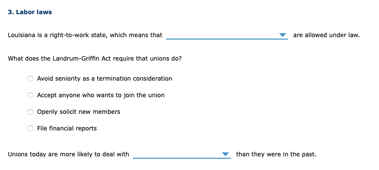 What are the cons of right-to-work laws? Right-to-work laws also