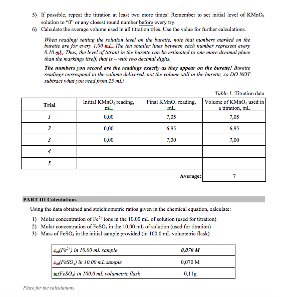 6A. Titration and Stoichiometry Terms Titration,