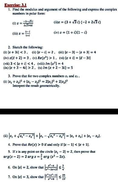 Modulus And Argument Of Complex Numbers, What is Modulus And Argument Of  Complex Numbers -Examples & Solutions