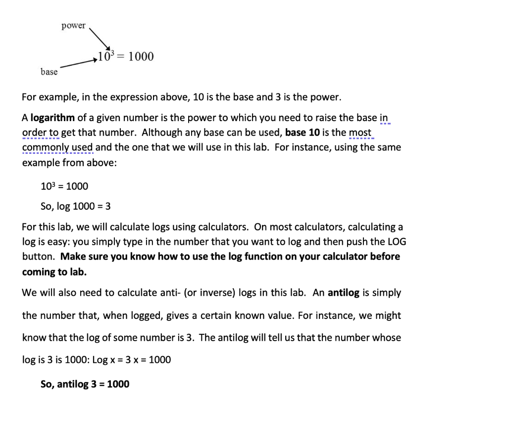 what is 1 1000 expressed as a power of 10