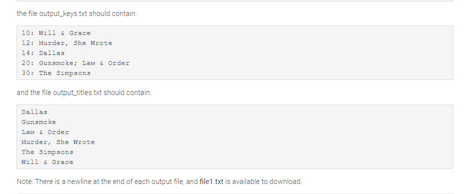 Solved LAB: Sorting TV Shows (dictionaries and lists) Hello! | Chegg.com