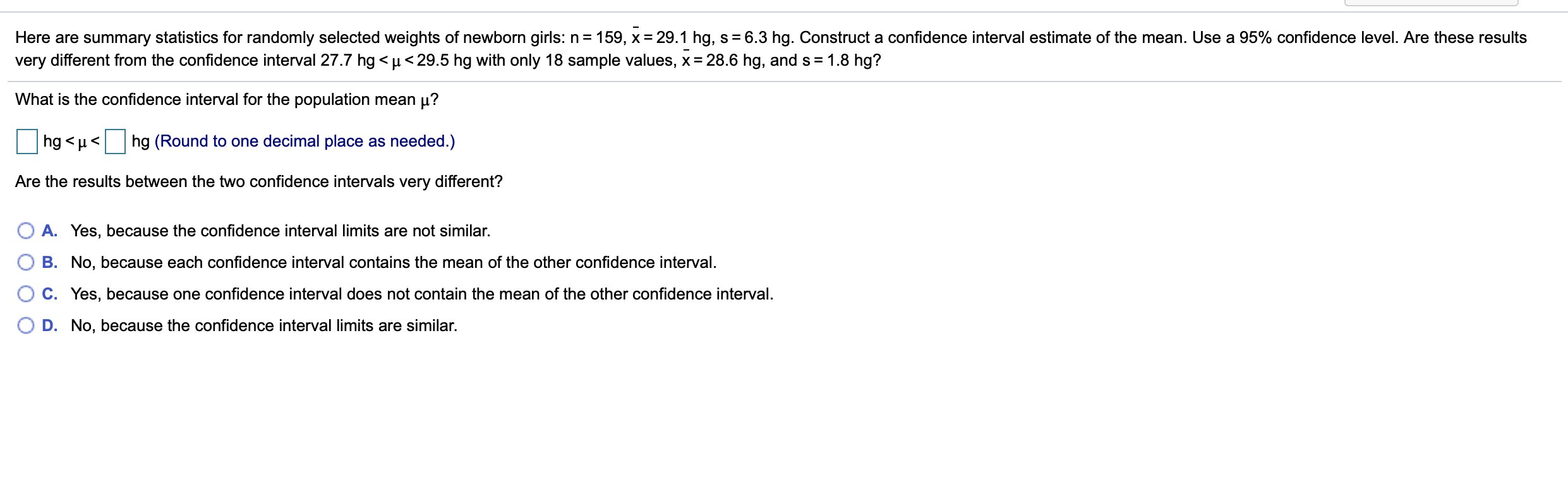 Solved Here Are Summary Statistics For Randomly Selected Chegg Com