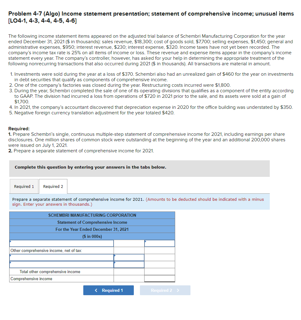 Solved Problem 47 (Algo) statement presentation;