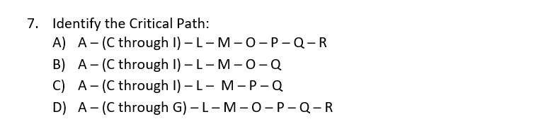Solved MS Project Problem - Suppose we have a complete | Chegg.com