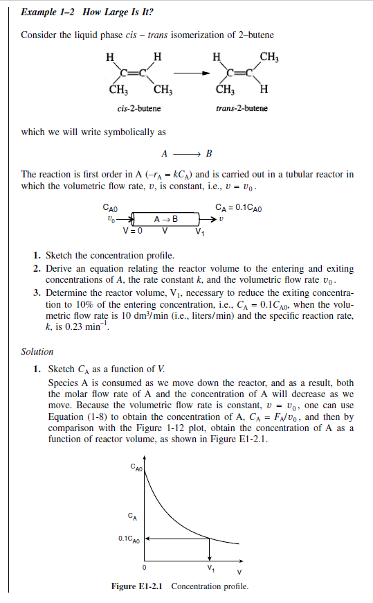 Solved Major: Chemical Engineering Class: Chemical Reaction | Chegg.com