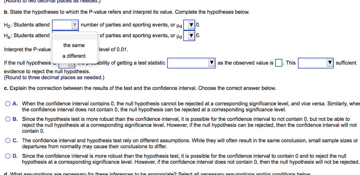 Solved A random sample of 10 students were surveyed on their | Chegg.com