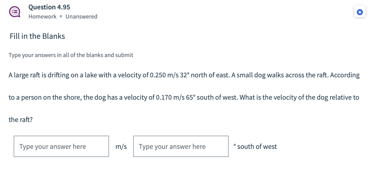 Solved Fill In The Blanks Type Your Answers In All Of The | Chegg.com