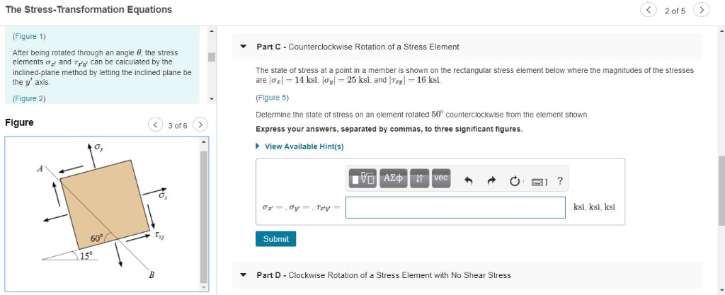 Solved This is Mechanics of Materials. i need 100% correct | Chegg.com