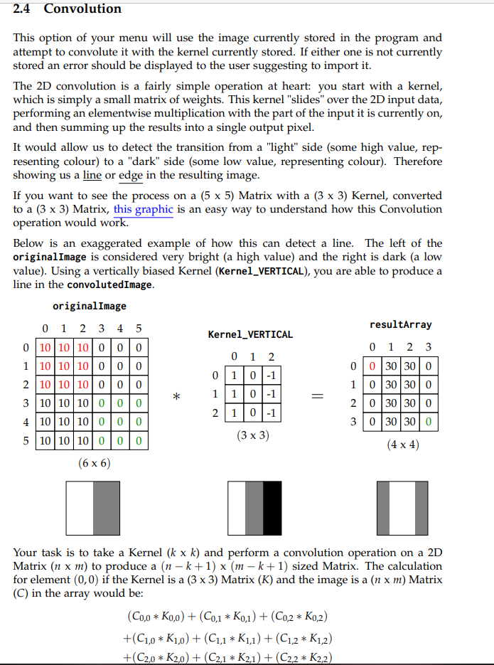 You are working on a program to detect horizontal and | Chegg.com