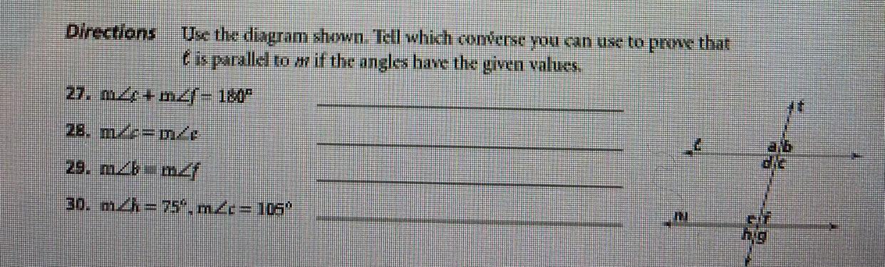 Solved Directions Use The Diagram Shown Tel Which Conver Chegg Com