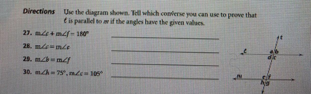 Solved Directions Use The Diagram Shown Tel Which Conver Chegg Com