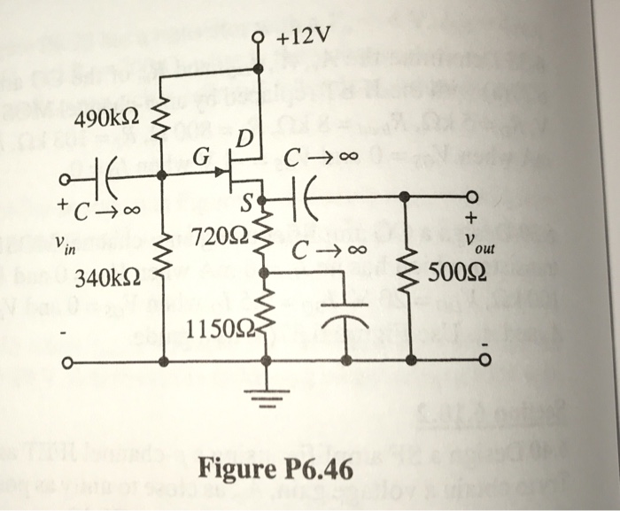 Solved 6.46 Analyze the circuit shown in Figure P6.46 when | Chegg.com