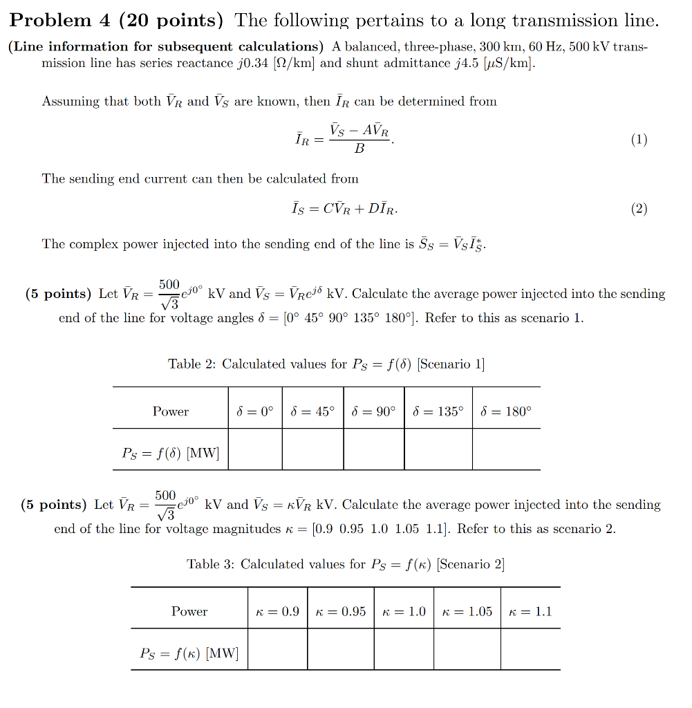Solved Problem 4 (20 points) The following pertains to a | Chegg.com