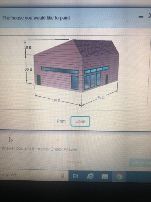 Solved 3 4 43 Question Help You Are Planning To Paint A Chegg Com   Image 