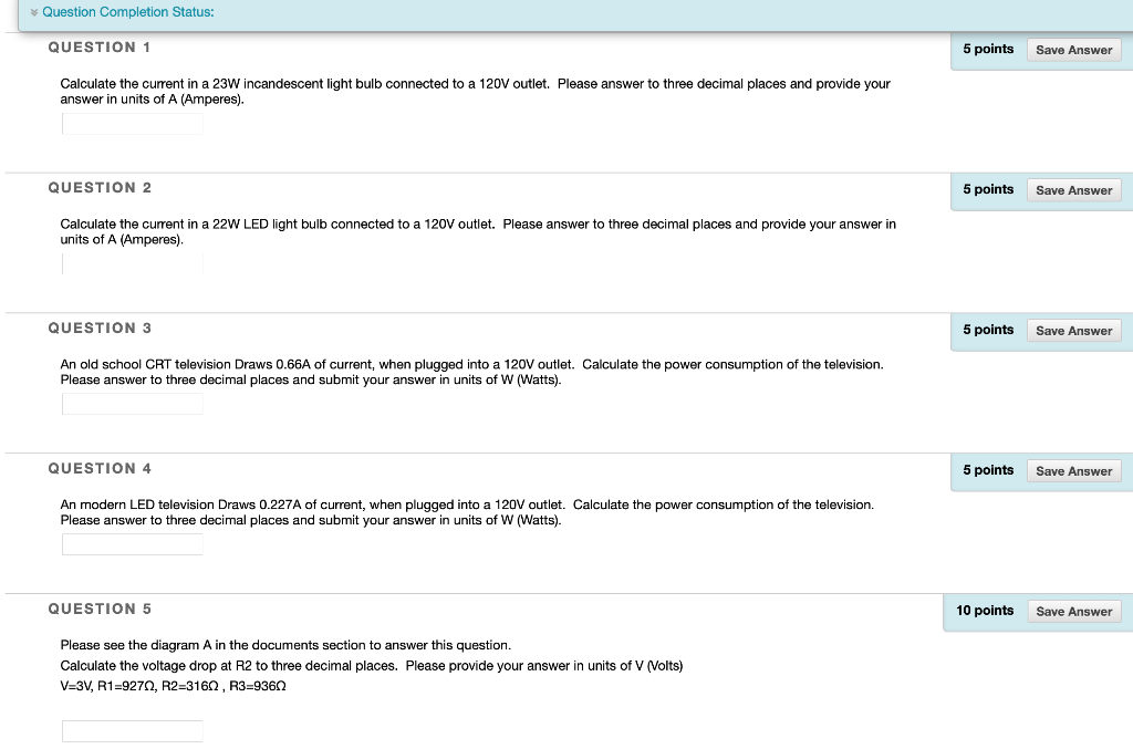 Solved Question Completion Status: QUESTION 1 5 points Save | Chegg.com