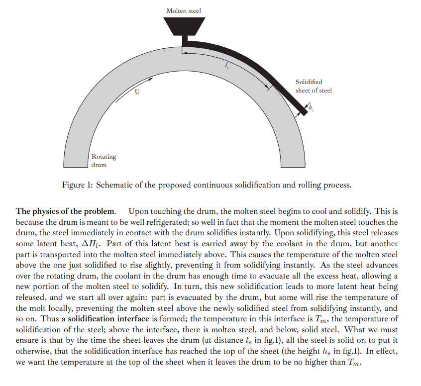 Figure l: Schematic of the proposed continuous | Chegg.com